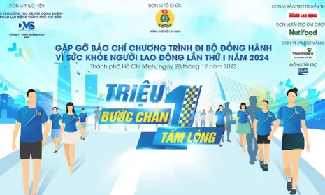 Đi bộ đồng hành "Vì sức khỏe người lao động" lần thứ I-2023