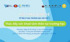 Thúc Đẩy Sức Khỏe Tâm Thần Tại Trường Học 