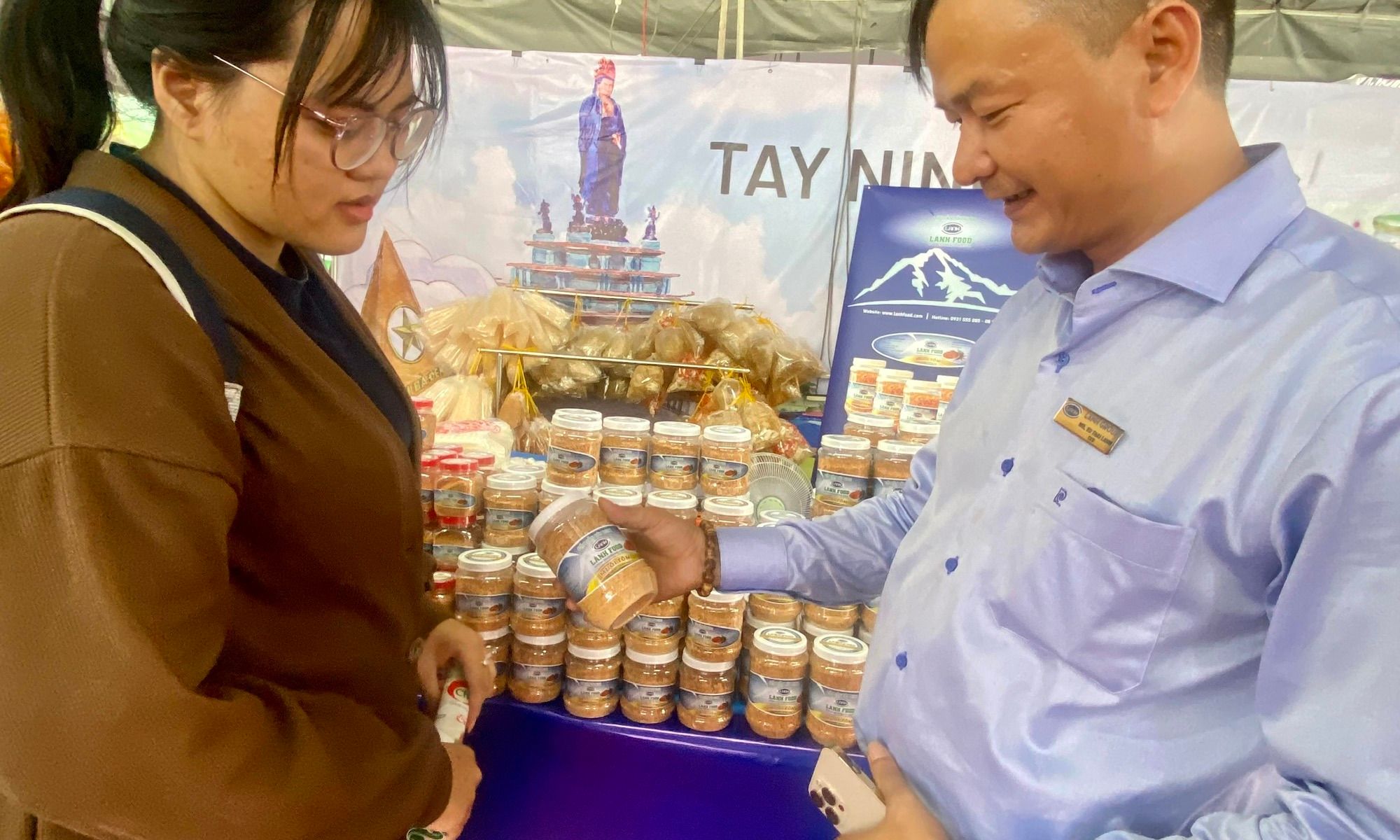 Sản phẩm Ocop-Muối  ớt tôm Tây Ninh
