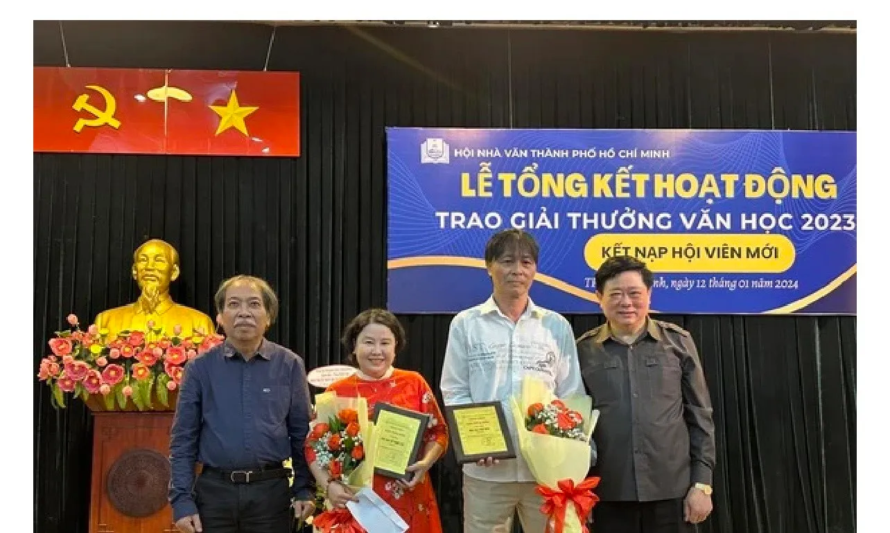 Hội nhà văn Tp. Hồ Chí Minh trao giải thưởng văn học năm 2023