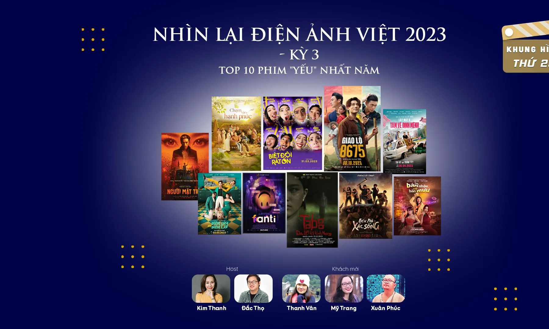 Nhìn lại điện ảnh Việt 2023 - Top 1 đến top 6 phim yếu nhất năm