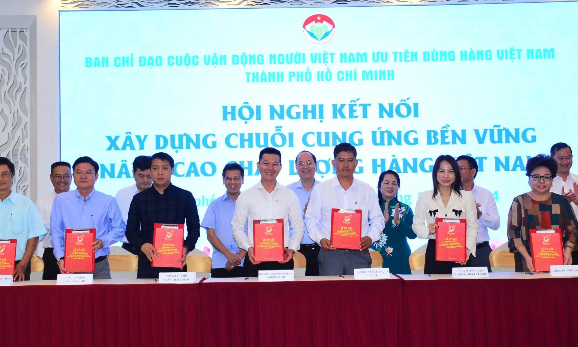 Saigon Co.op ký kết biên bản ghi nhớ cùng 6 đối tác kinh doanh 