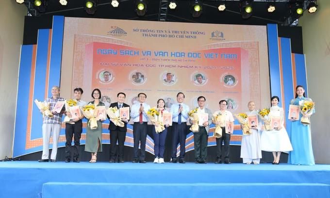 Công bố 10 Đại sứ Văn hóa đọc TPHCM nhiệm kỳ 2024-2025