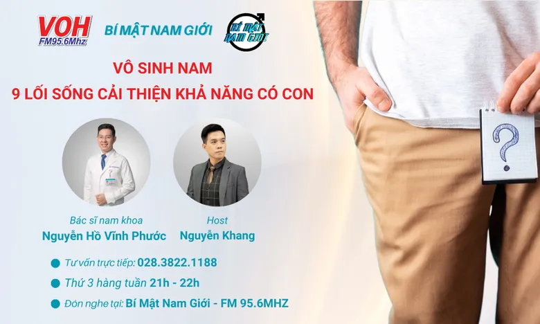21/05/2024 - Vô sinh nam: 9 lối sống cải thiện khả năng có con