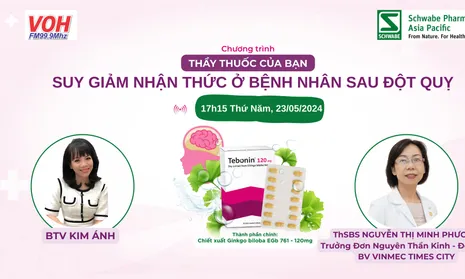 Suy giảm nhận thức- Tình trạng phổ biến ở BN sau đột quỵ