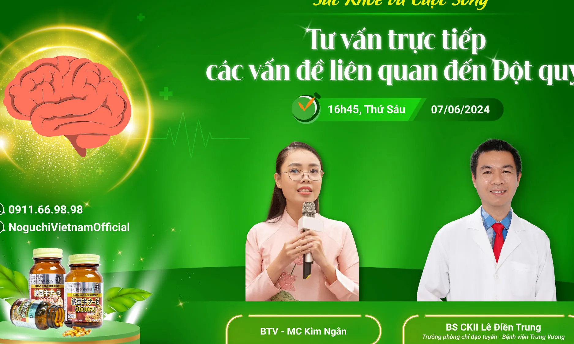 Tư vấn trực tiếp các vấn đề liên quan đến Đột Quỵ