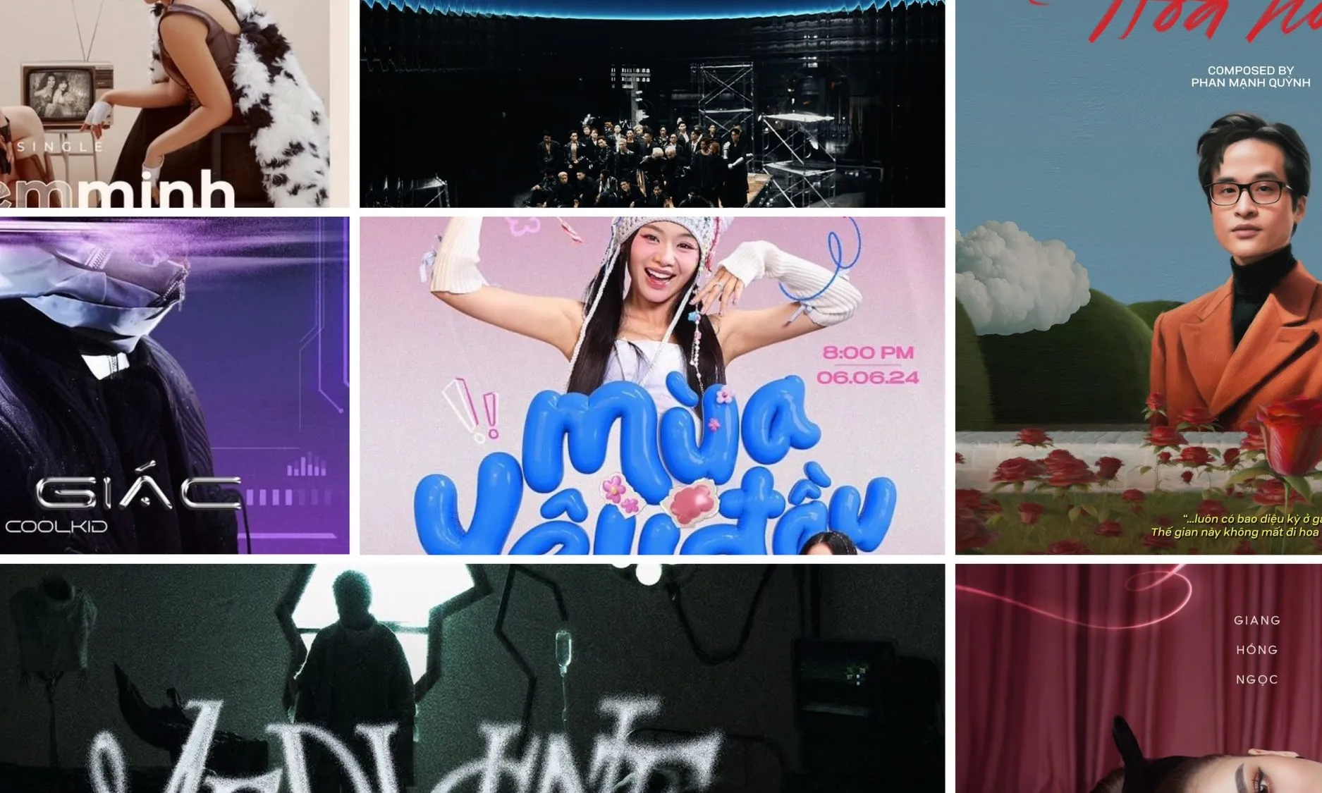 30 anh trai say Hi “đại chiến” cùng Hà Anh Tuấn, VibeQueens, Coolkid, Coldzy, Giang Hồng Ngọc, Giana