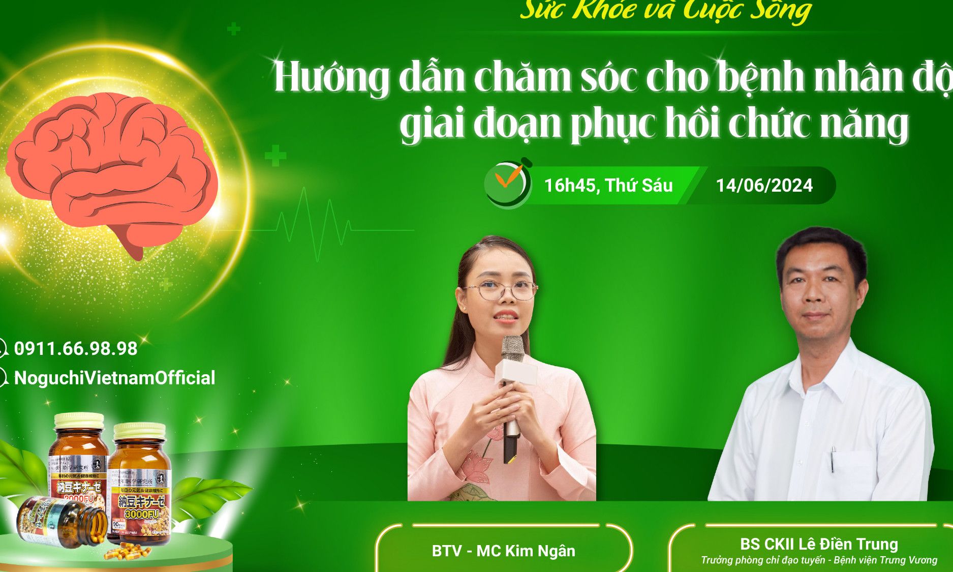 Hướng dẫn chăm sóc tại nhà cho bệnh nhân đột quỵ giai đoạn phục hồi chức năng