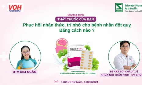 Phục hồi nhận thức, trí nhớ cho bệnh nhân đột quỵ- Bằng cách nào?