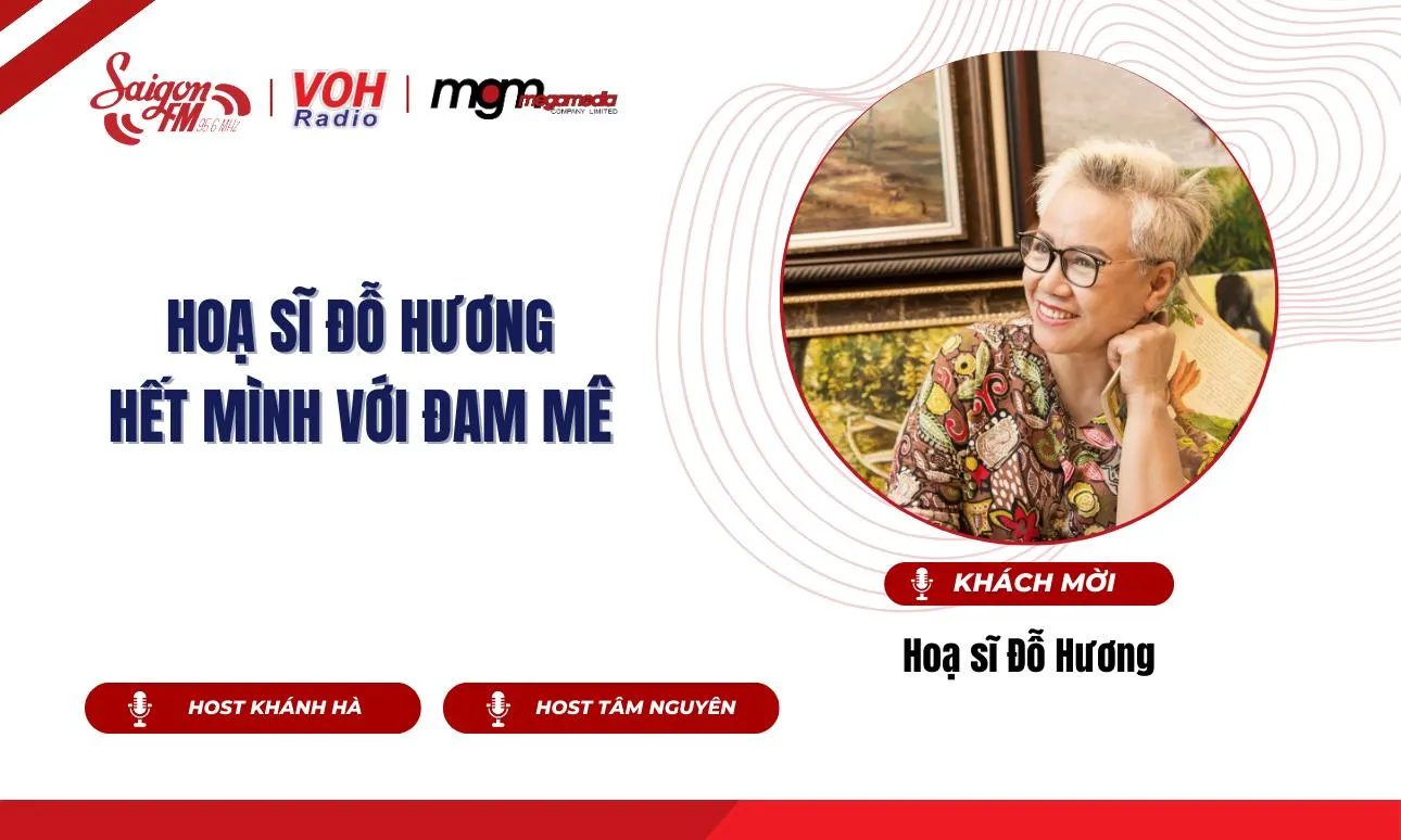Hoạ sĩ Đỗ Hương - Hết mình với đam mê