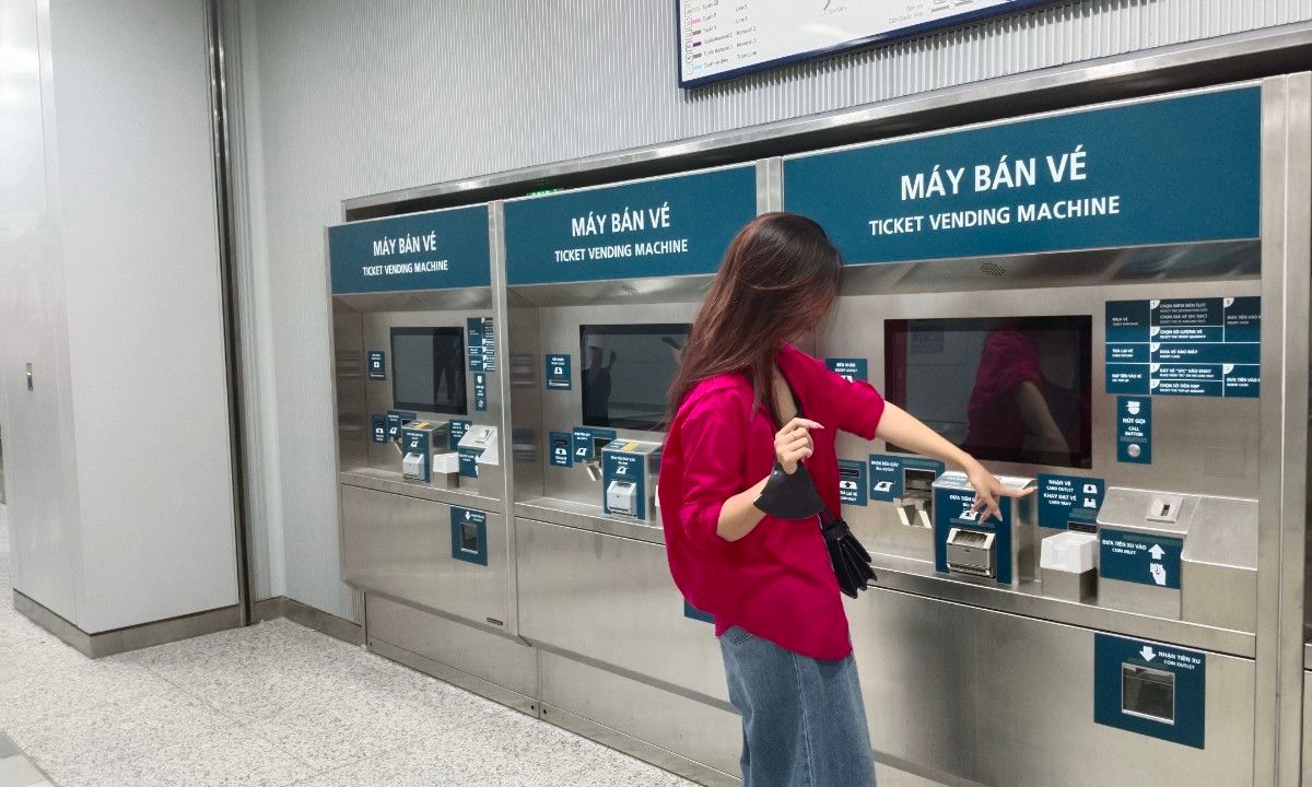 Phát hành 600.000 thẻ cho hành khách đi Metro số 1