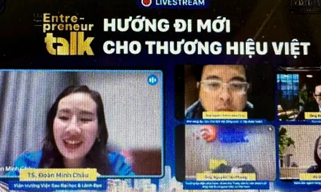 THE ENTREPRENEUR TALK -LIVESTREAM - HƯỚNG ĐI MỚI CHO THƯƠNG HIỆU VIỆT”