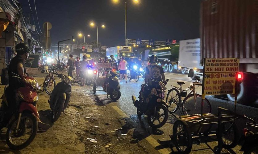 Lại xuất hiện tình trạng rải đinh trên quốc lộ