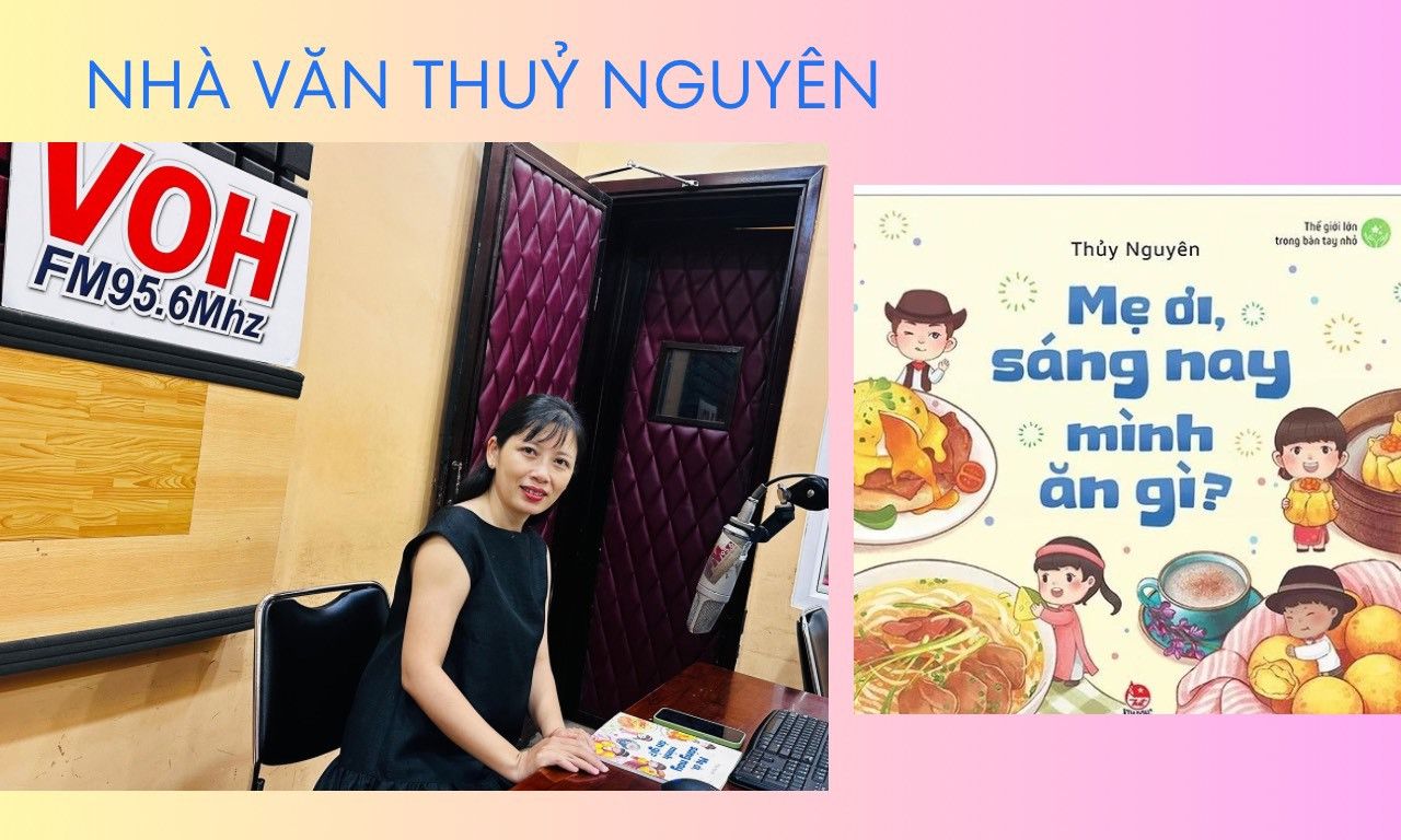 Tác giả Thủy Nguyên ra mắt sách “MẸ ƠI, SÁNG NAY MÌNH ĂN GÌ?”