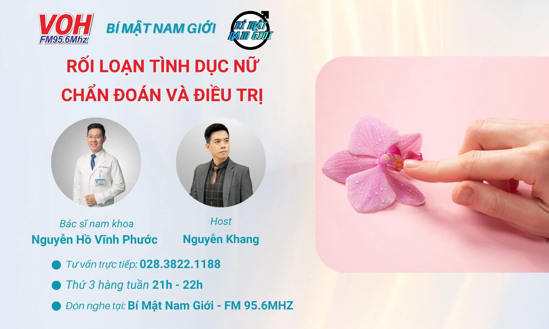 13/08/2024 - Rối loạn tình dục Nữ : Chẩn đoán và điều trị