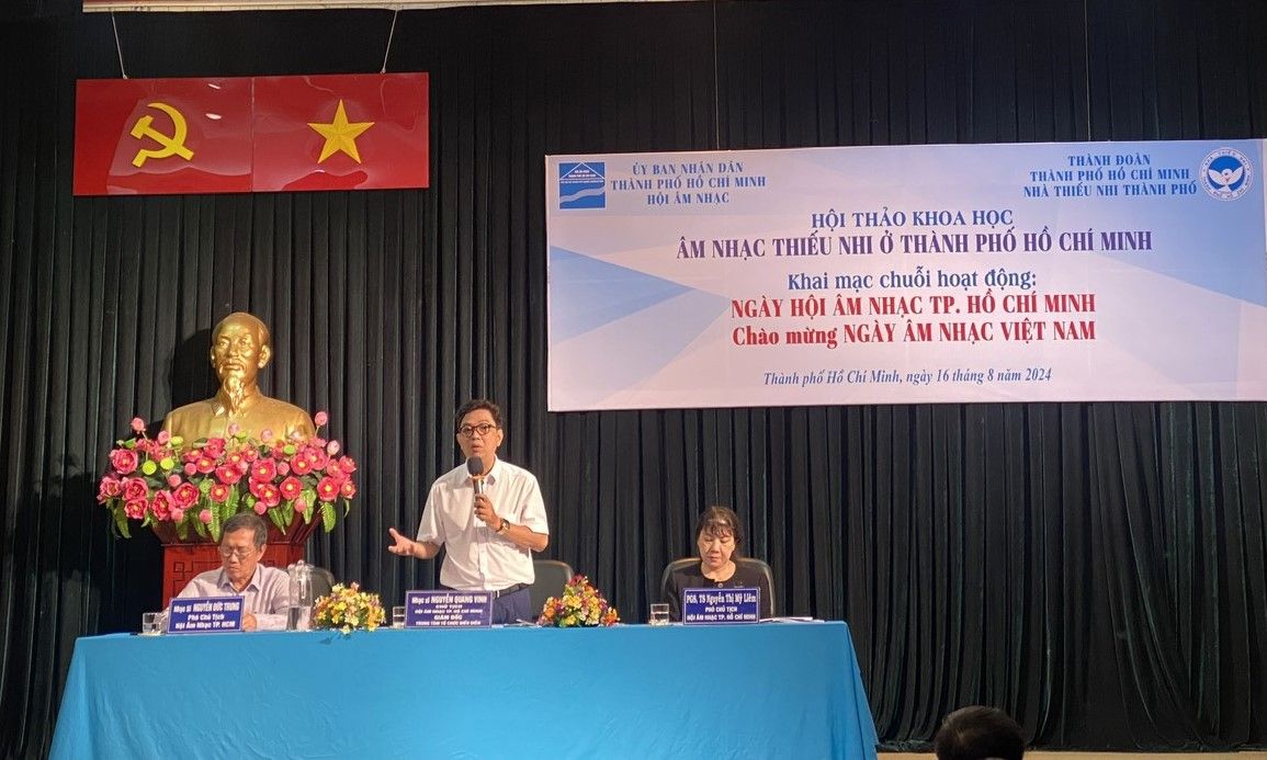 Hội thảo khoa học “Âm nhạc Thiếu nhi ở TPHCM”
