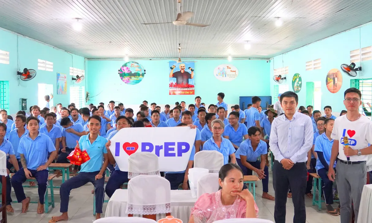 “I LOVE PrEP - Truyền thông sức khỏe phòng chống HIV/AIDS” tại Cơ sở cai nghiện ma túy Nhị Xuân 