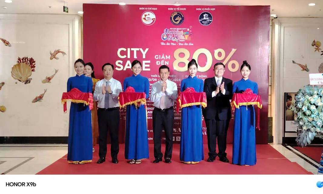 Khuyến mại hàng hiệu-City Sale hưởng ứng Chuỗi Shopping Season 2024 trên địa bàn TPHCM