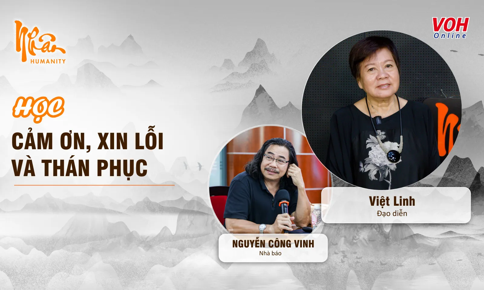 Đạo diễn Việt Linh: học cám ơn, xin lỗi và thán phục