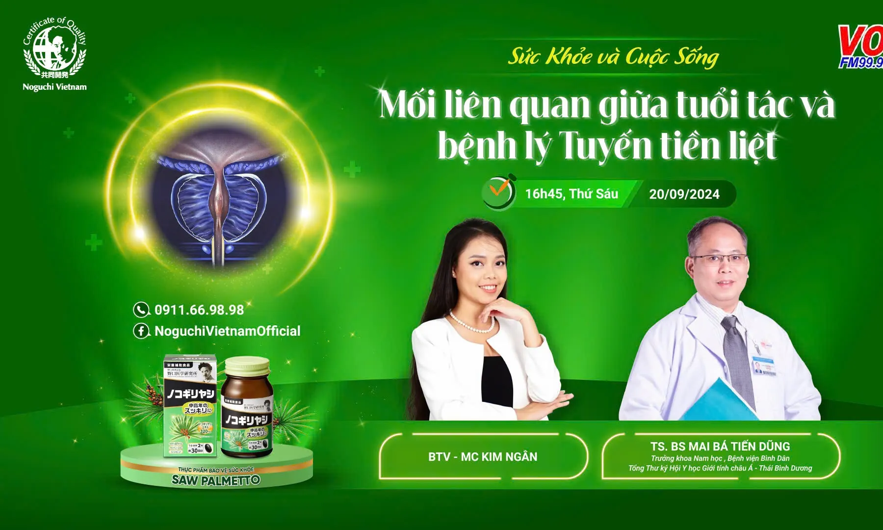 Mối liên quan giữa tuổi tác và bệnh lý tuyến tiền liệt