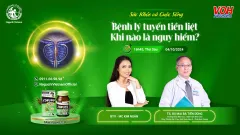 Bệnh lý tuyến tiền liệt, khi nào là nguy hiểm?