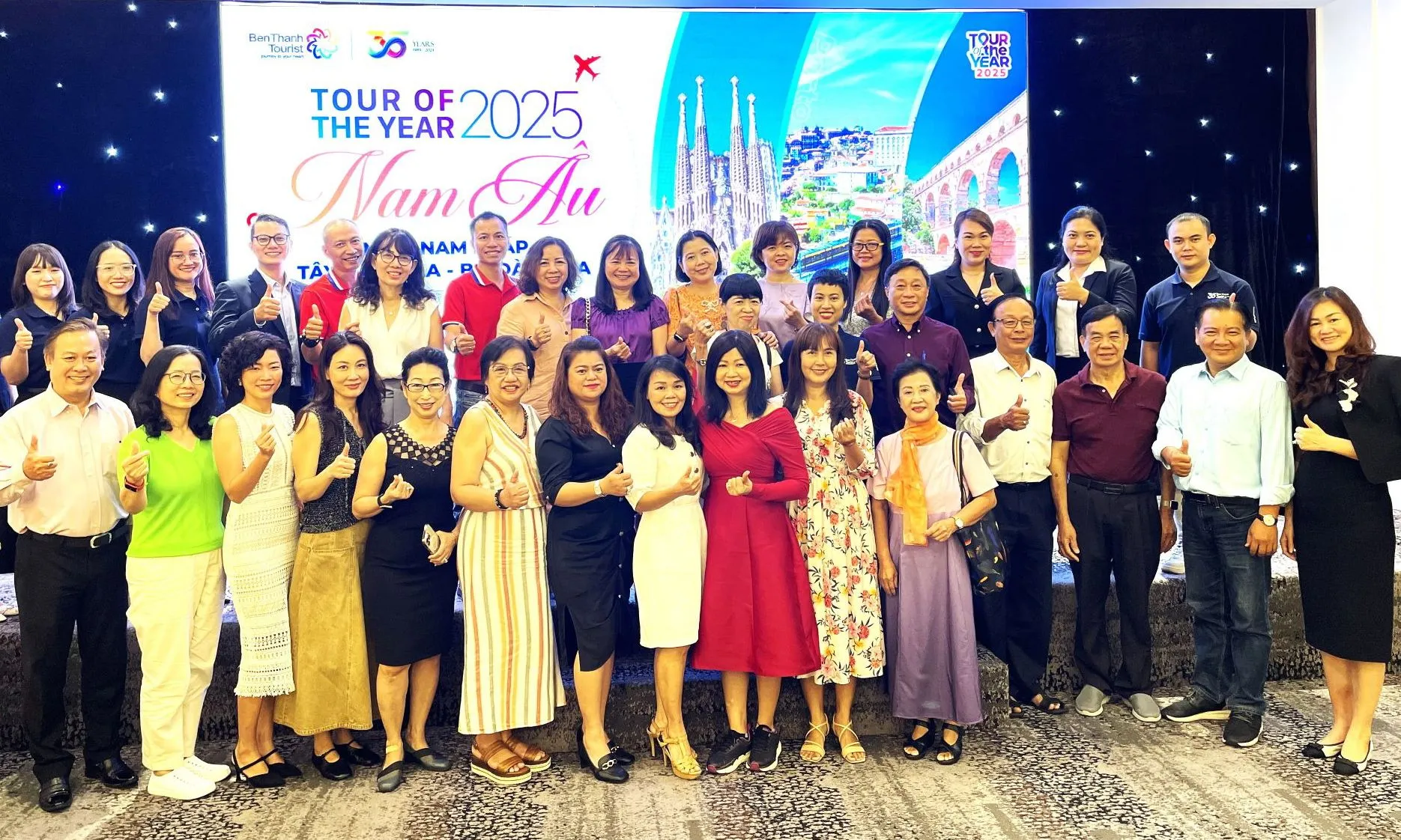 BenThanh Tourist ra mắt sản phẩm Tour of The Year 2025 Hành trình Khám phá Nam Âu