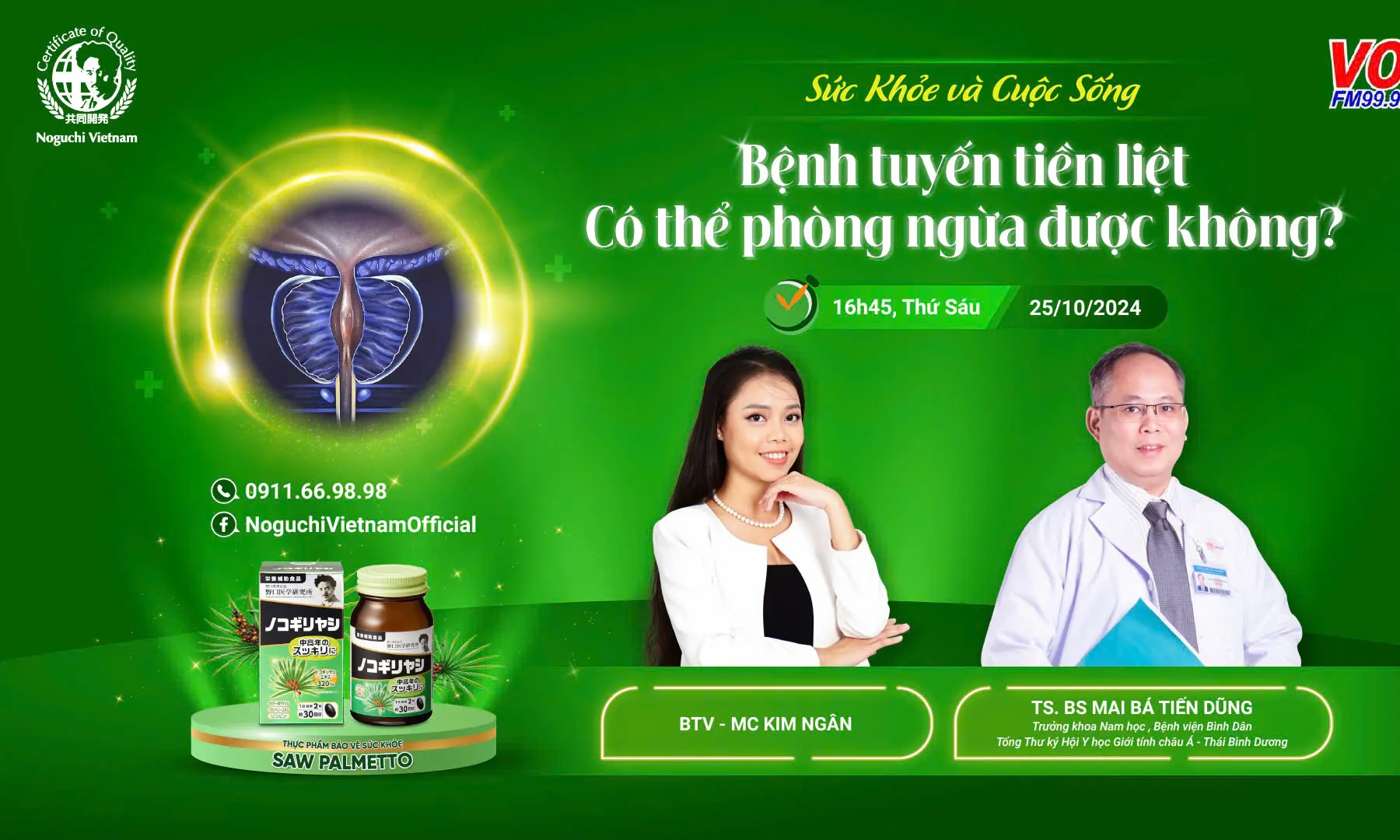 Bệnh tuyến tiền liệt, có thể phòng ngừa được không?