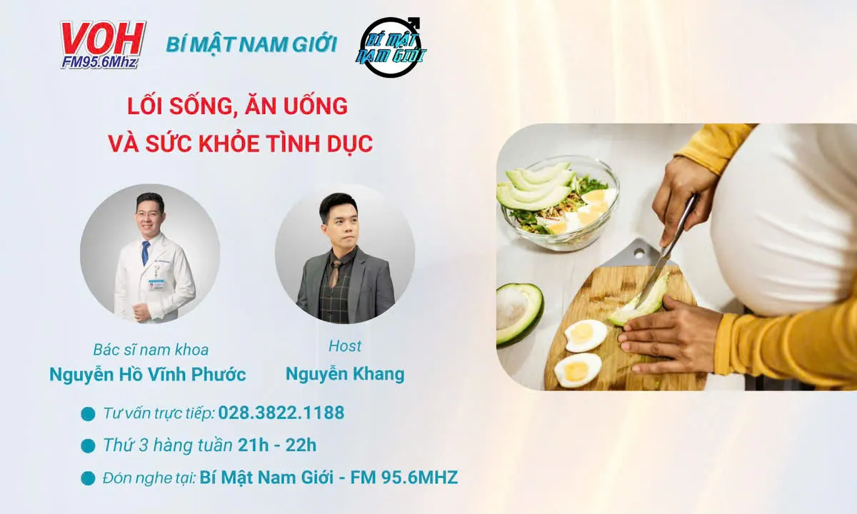 19/11/2024 - Lối sống, ăn uống và sức khỏe tình dục