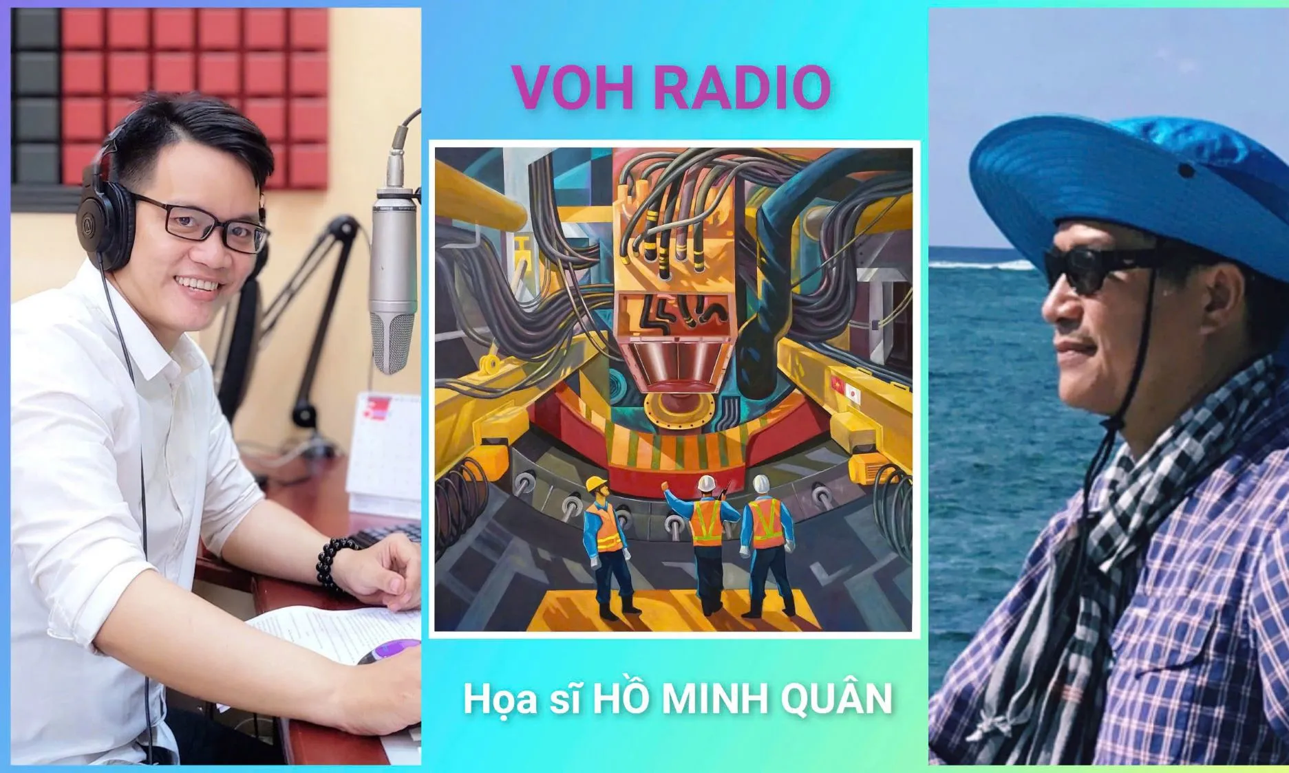 Metro Sài Gòn qua tranh Hồ Minh Quân