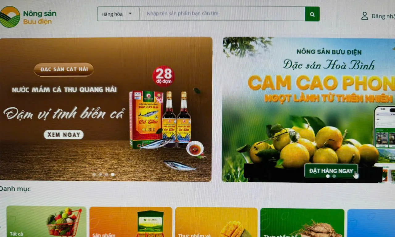 Lần đầu tiên Việt Nam có sàn thương mại điện tử nông sản chất lượng cao
