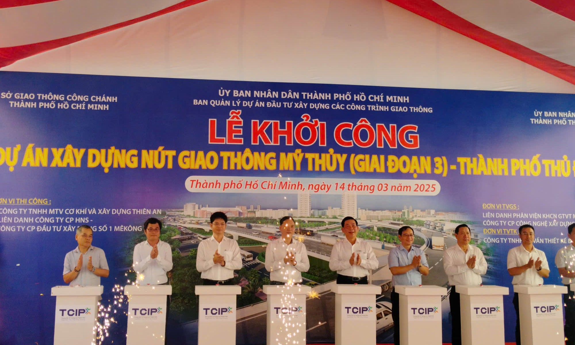 Khởi công giai đoạn 3 Dự án Xây dựng Nút giao thông Mỹ Thủy, TP Thủ Đức