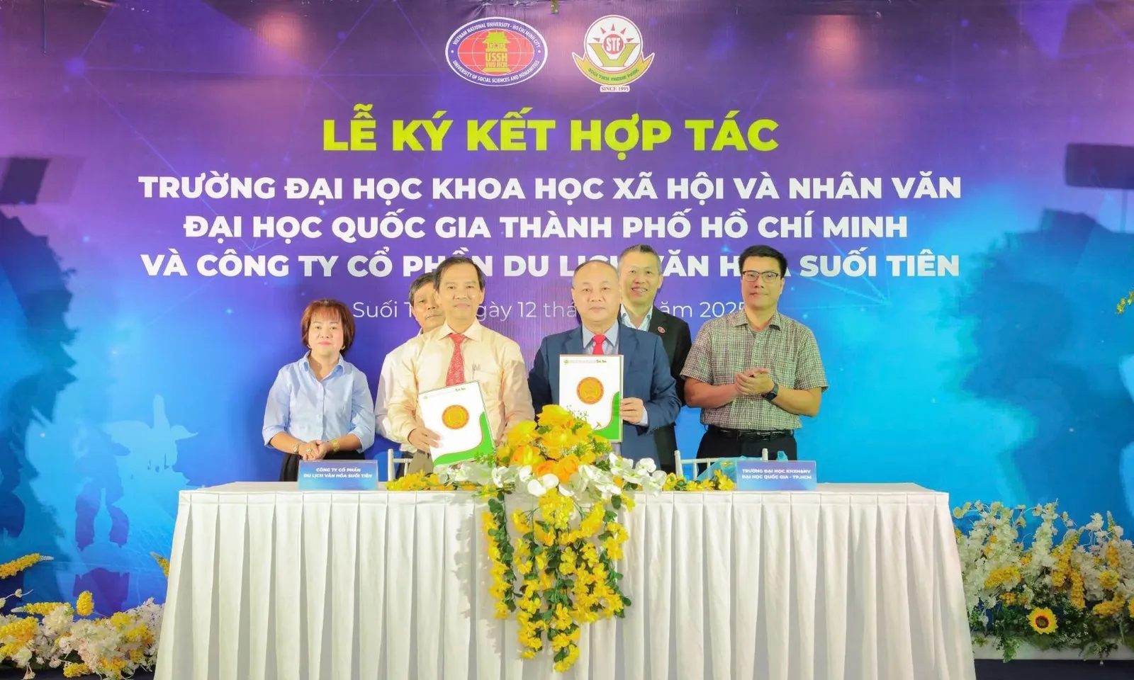 Suối Tiên liên kết hợp tác cùng Trường ĐH KHXHundefinedNV trong đào tạo nguồn nhân lực