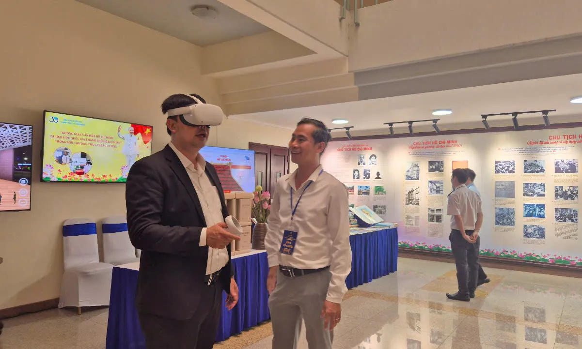 Ứng dụng công nghệ thực tế ảo đưa Không gian văn hoá Hồ Chí Minh đến gần hơn với người học