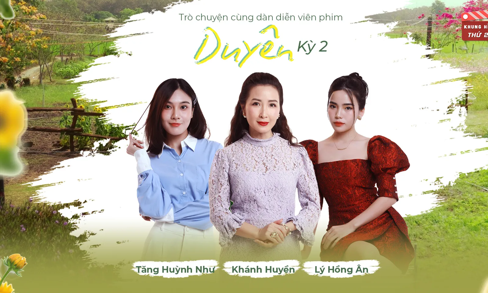 Dàn cast phim Duyên: Vì vấn đề sức khoẻ, đạo diễn Nguyễn Phương Điền luôn có bình oxy kế bên