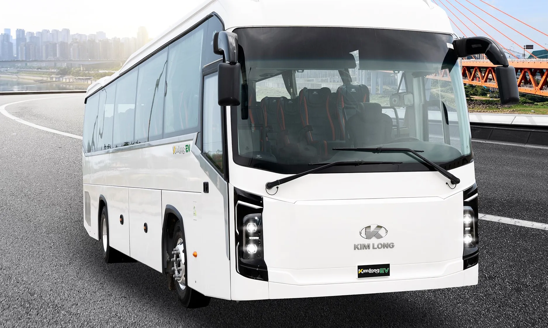 Xe buýt điện của Kim Long Motor sẽ có mặt tại thị trường Hàn Quốc trong quý 2 năm nay