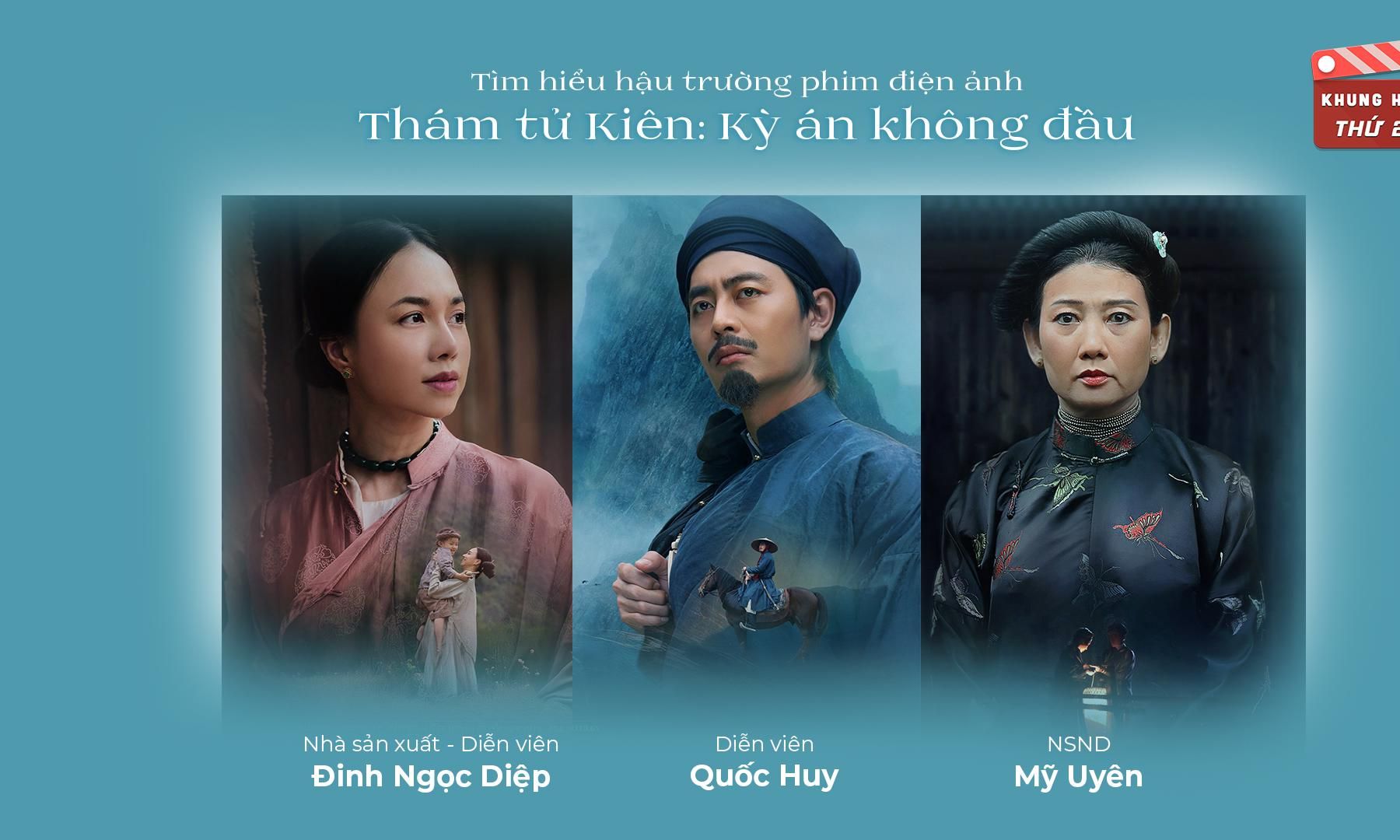 NSND Mỹ Uyên (phim Thám tử Kiên): Nhiều lúc không biết đóng đạt hay không vì đạo diễn cứ im im