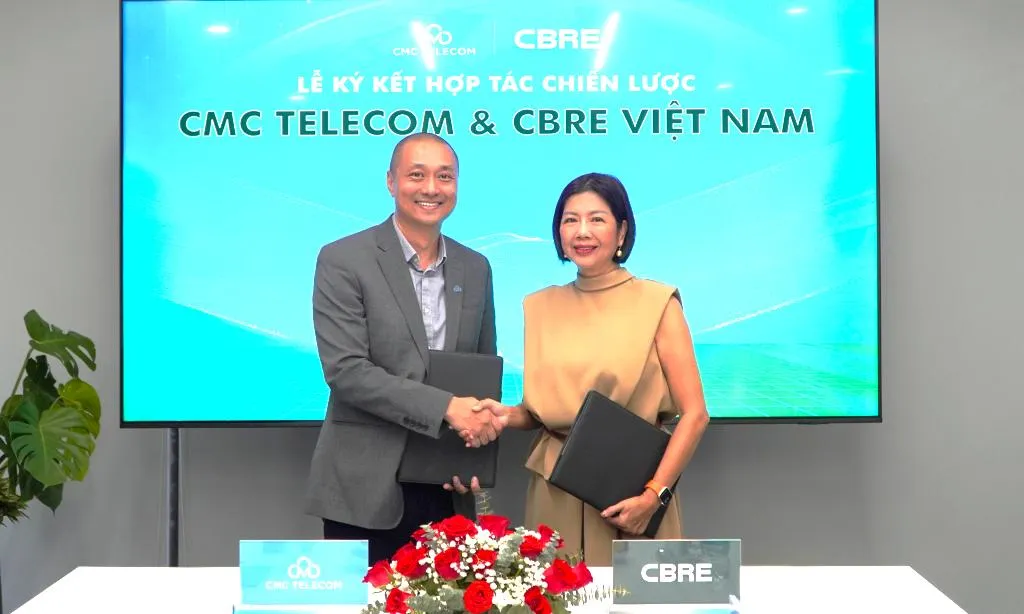 CMC Telecom và CBRE Việt Nam hợp tác phát triển hạ tầng số & giải pháp công nghệ lĩnh vực BĐS