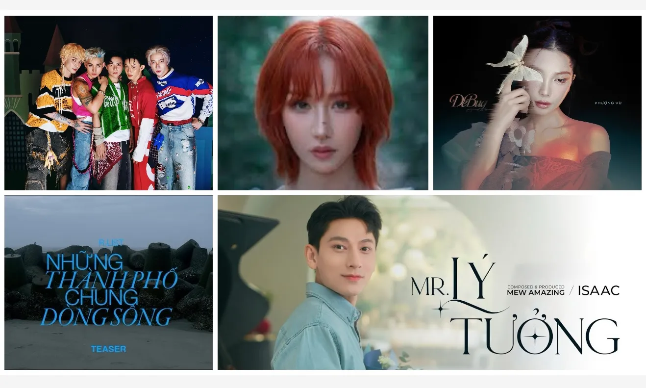 MIN, ISAAC, B.O.F, The Red Team và Phượng Vũ khởi động âm nhạc mùa hè