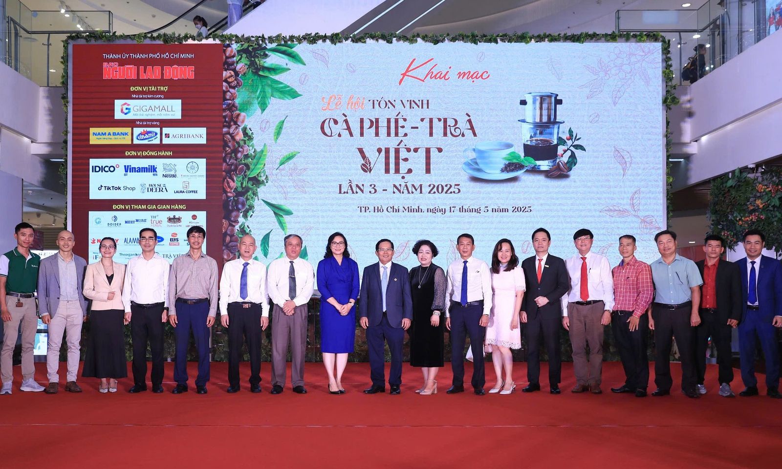 Lễ hội tôn vinh cà phê – trà Việt lần thứ 3: Nâng tầm trà, cà phê Việt