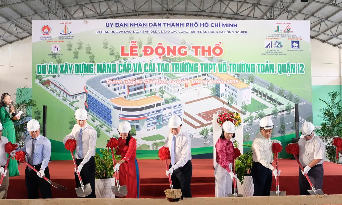 DỰ ÁN XÂY DỰNG, NÂNG CẤP VÀ CẢI TẠO TRƯỜNG TRUNG HỌC PHỔ THÔNG VÕ TRƯỜNG TOẢN