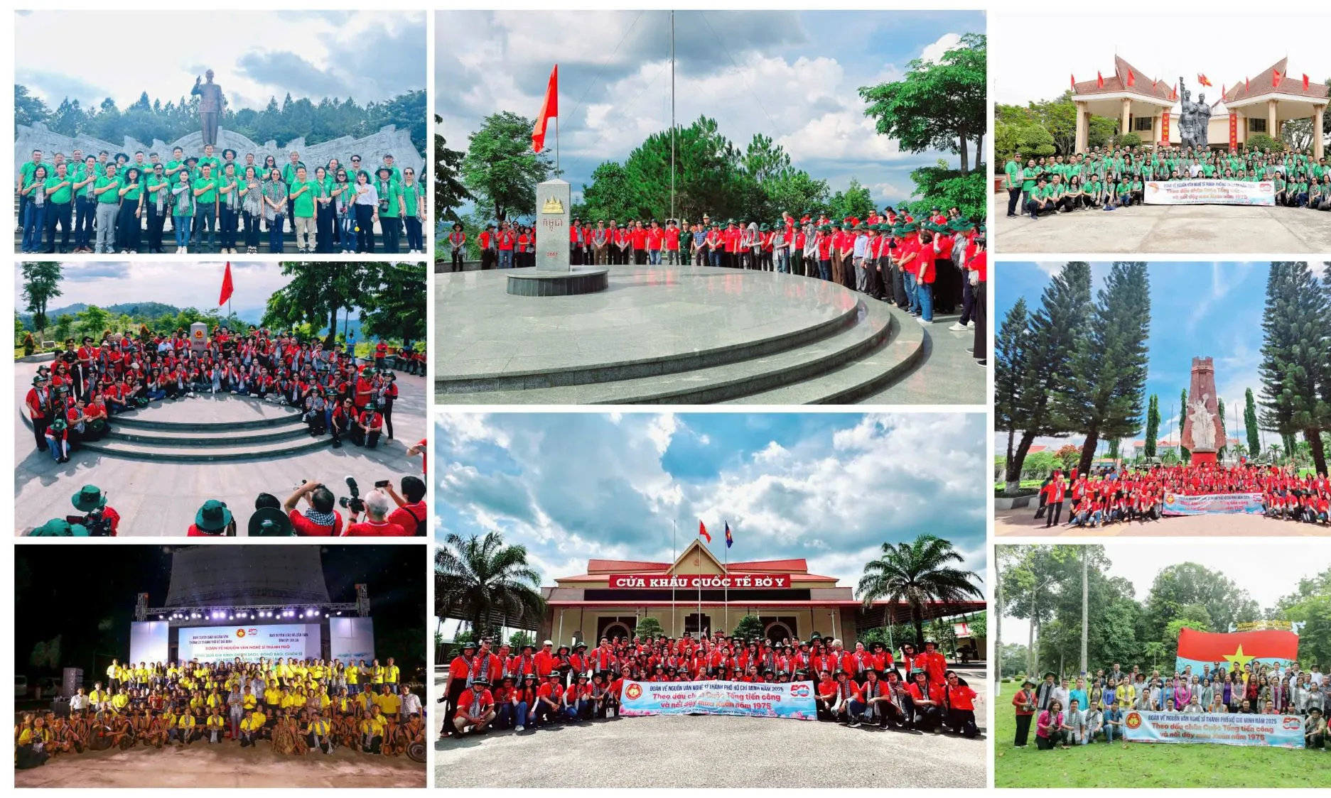 Văn nghệ  sĩ Thành phố hành trình theo dấu chân chiến dịch Hồ Chí Minh