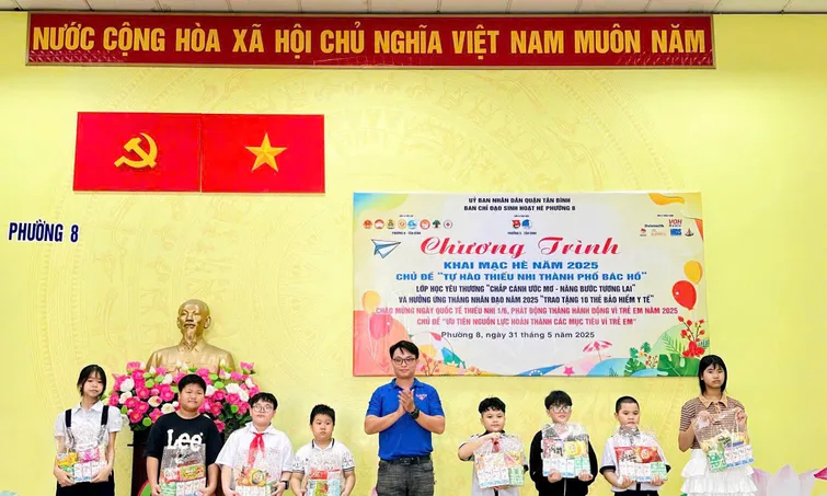 Thanh niên VOH cùng hoạt động ý nghĩa cho thiếu nhi dịp hè