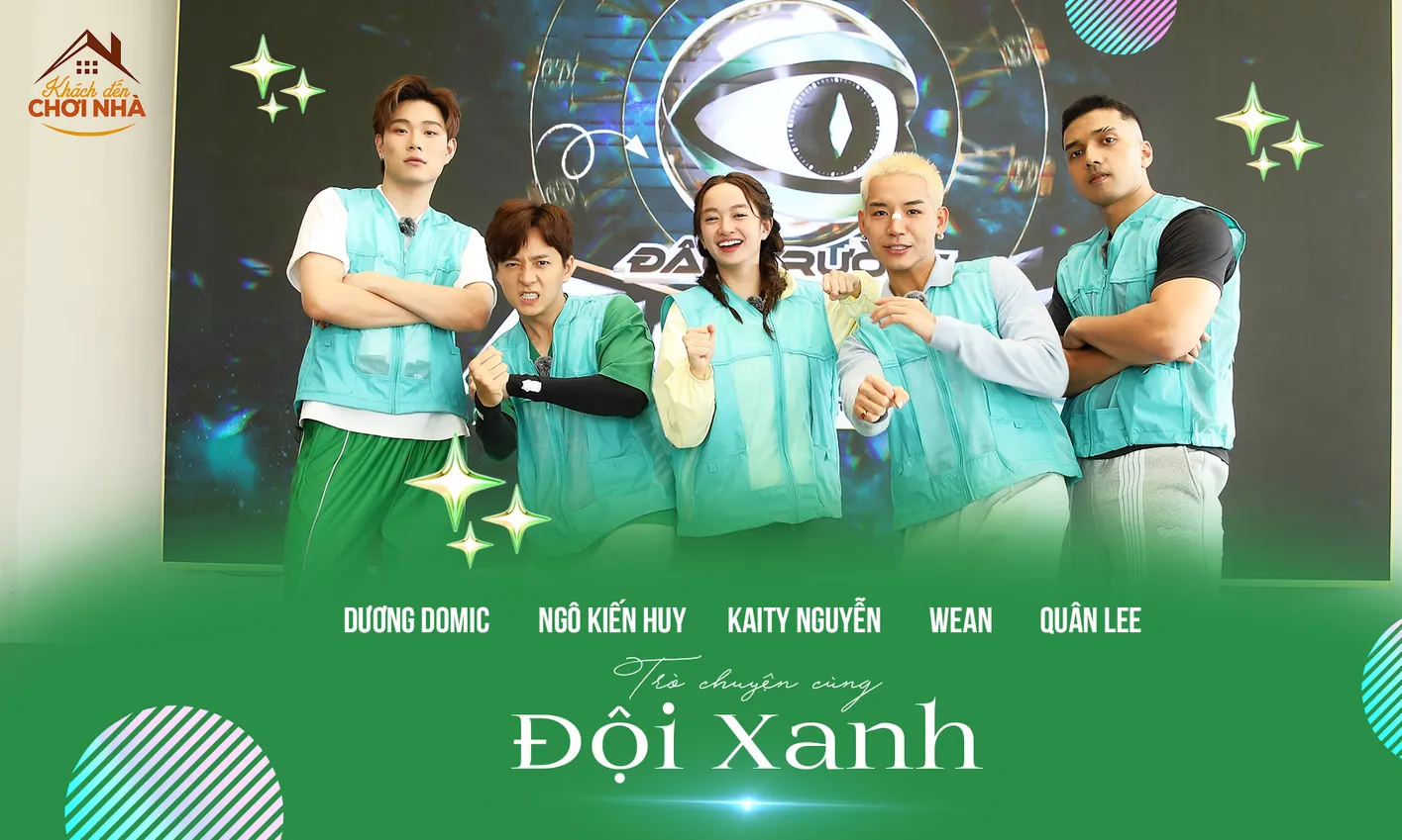 Đội xanh Đấu trường gia tốc kể chuyện hậu trường; chương trình &quot;Gia Đình Haha&quot; ra mắt ca khúc chủ đề