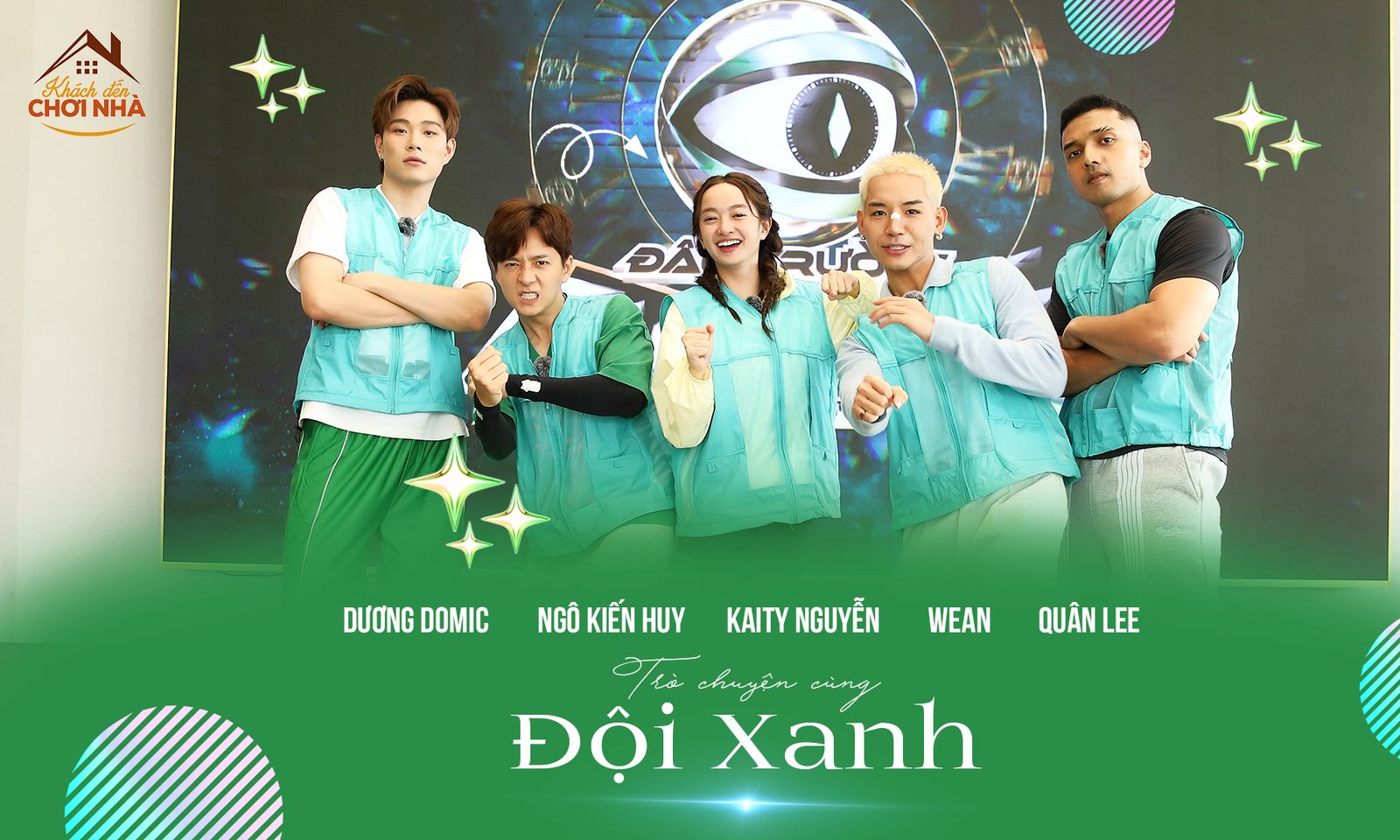 Đội xanh Đấu trường gia tốc kể chuyện hậu trường; chương trình Gia Đình Haha ra mắt ca khúc chủ đề