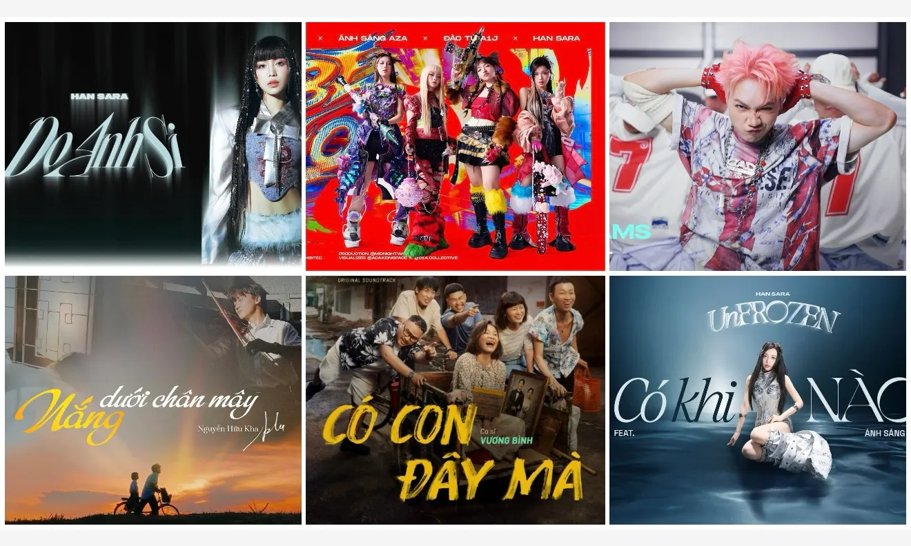 OST Mang Mẹ Đi Bỏ, bản hit tiktok Nắng Dưới Chân Mây và loạt sản phẩm mới