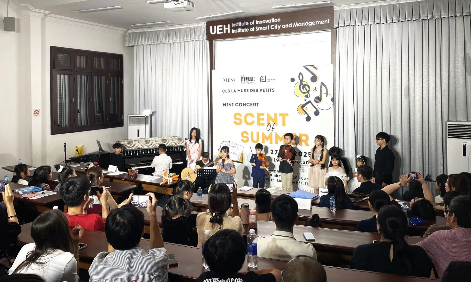 CLB “La Muse Des Petits” - nơi ươm mầm tài năng âm nhạc, nghệ thuật cho thanh thiếu nhi