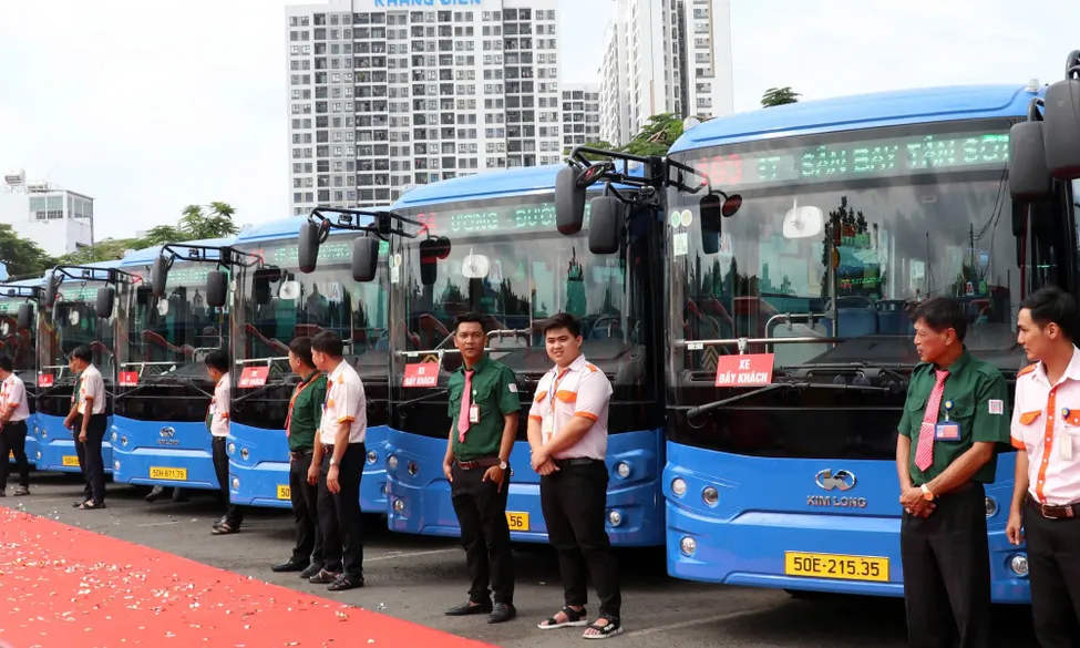 Hô Chi Minh-Ville élargit son réseau de bus électriques avec 27 nouvelles lignes
