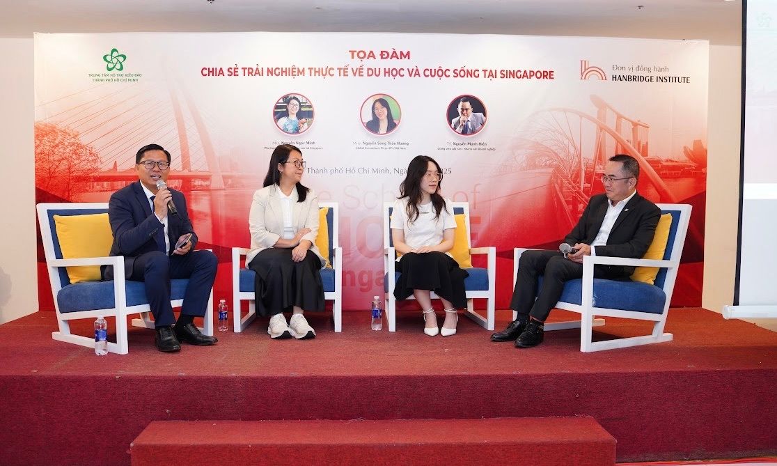 Tọa đàm:Hành trang cho ước mơ du học Singapore - Góc nhìn từ người thật, việc thật.