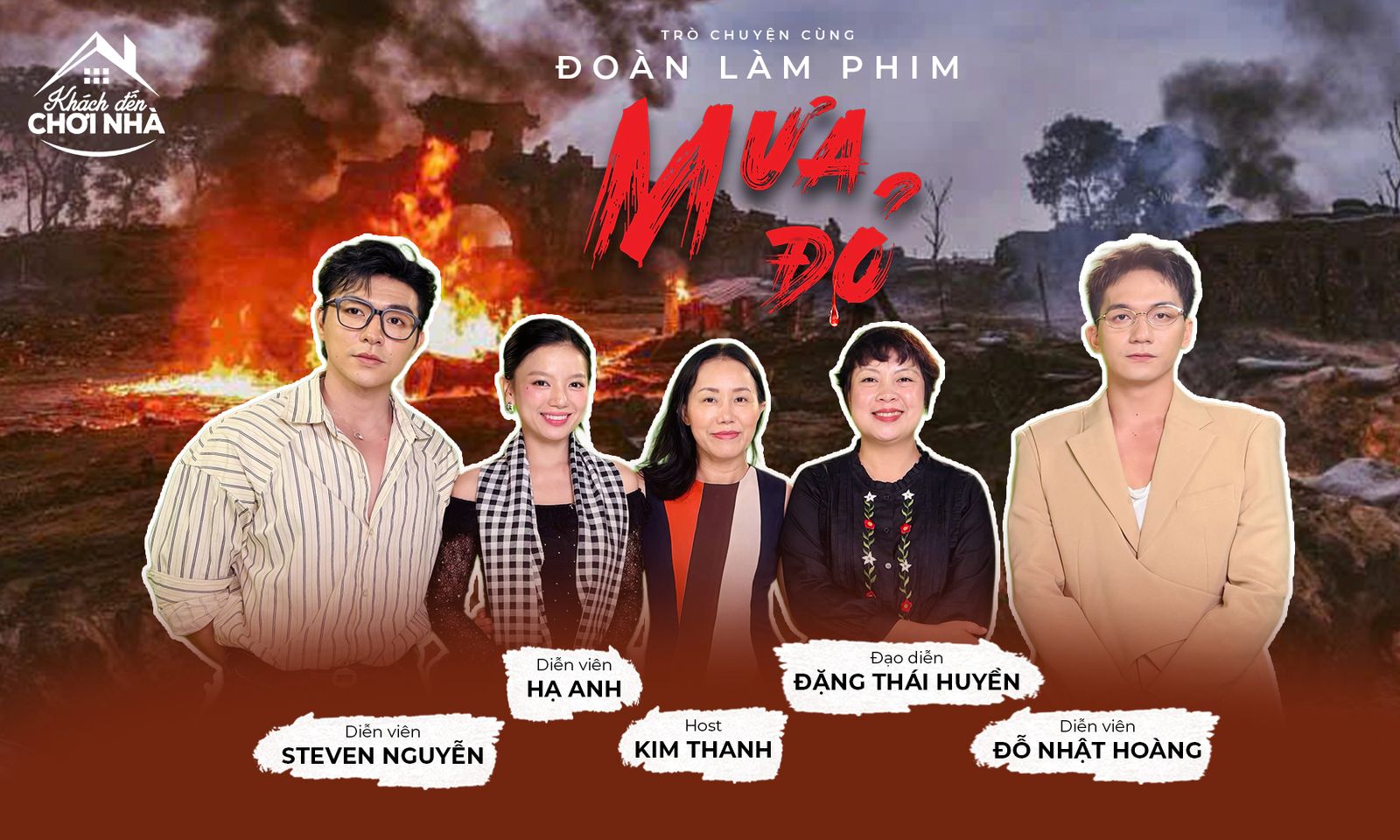Ê kíp phim Mưa đỏ kể chuyện hậu trường; DTAP, Hoà Minzy và Đỗ Hoàng Dương tung sản phẩm chất lượng