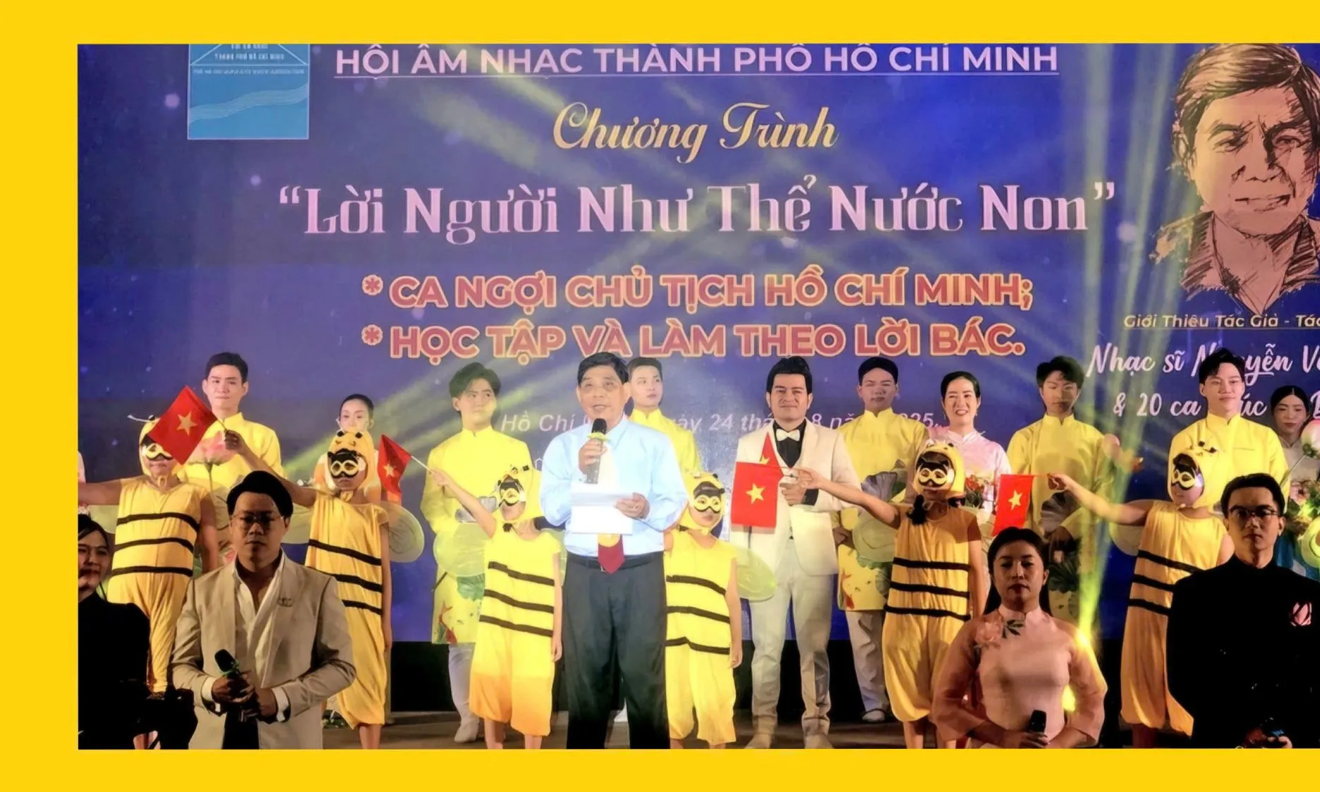 Nhạc sĩ Nguyễn Văn Sanh kể chuyện về Bác Hồ bằng âm nhạc